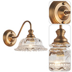 Vintage sconce lights  gold door lights glass, metal drawing room lights
