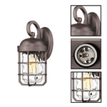 Vintage bulbs light aluminum wall light sconces bronze light fixtures