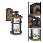 Classic lamp lamps Aluminum lighting bulb Brown Wall Mount light