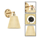 2 Pack wall sconces gold wall lighting plastic bedroom wall lights