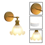 2  Pack light fixture white wall sconce glass, metal wall lights