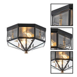 2 light mount flush light copper bedroom light black ceiling light