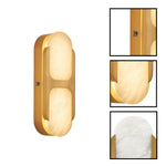 1 pack indoor wall sconce marble metal gold wall light brass wall fixtures