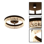 LED ceiling light fixture metal acrylic kitchen lighting black light fixture