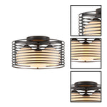 3 light bulbs light glass metal bedroom light black ceiling light