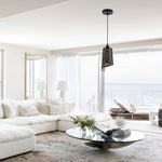Industrial pendant lighting black hanging light metal island lights