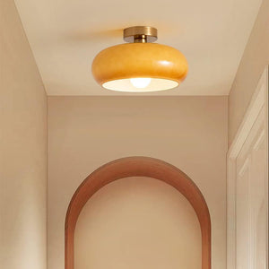 10.6inch ceiling light orange hallway light iron restaurant light