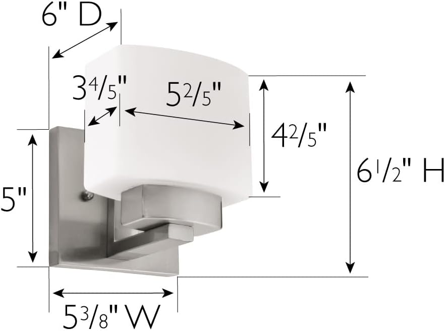 1 light hallway light nickel wall light alloy steel bedroom light