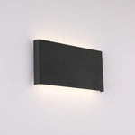 Modern bedroom light black decor light metal wall light
