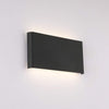 Modern bedroom light black decor light metal wall light