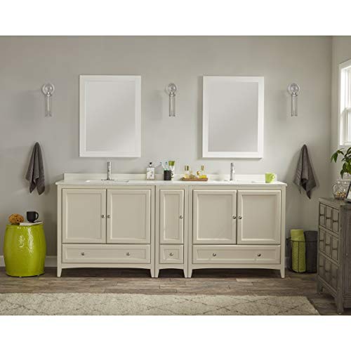 Industrial wall sconce with nickel finish