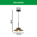 2 Pack light fixture black light for kitchen iron pendant light