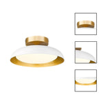 Led light fixture metal ceiling lighting white bedroom ceiling light