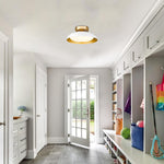 Led light fixture metal ceiling lighting white bedroom ceiling light