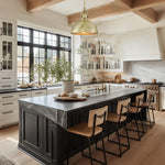 9” Hangable lights antique brass pendant light metal kitchen pendant