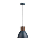 11.6” Kitchen light fixture blue hanging light matel pendant for light