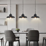 12 inch hanging light fixture bubble glass iron exterior pendant black farmhouse lantern