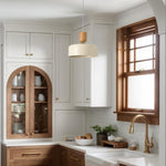 12 inch pendant style metal wood kitchen island soft cream pendant lighting