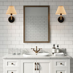 2 pack light bulb rattan lighting fixtures black wall sconces