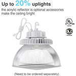 150W high bay LED light factory warehouse gym ceiling pendant light with hanging hook