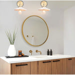 180 Degree adjustable sconce light white lights fixture brass, ceramic wall lights