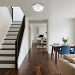 2-Light light fixture acrylic flush mount white ceiling light