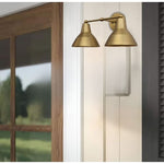 2 Lights light fixture gold sconce lights metal wall lights