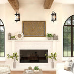 20’’ Hights porch lights bronze lights fixture tempered glass, copper wall light