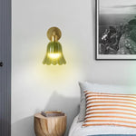 10000mAh wall sconces green battery power wall sconce glass, iron wall light