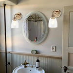 1-light exterior sconce metal wall light bronze Wall Sconce
