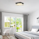 24 w led light glass, metal light fixture gold black ceiling light