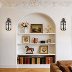 Classic lamp lamps Aluminum lighting bulb Brown Wall Mount light