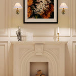 "E26 lighting fixtures gold wall sconce linen, metal wall lights "