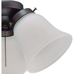 3 light ceiling light kit mini pull chain switch ceiling lamp with bronze finish