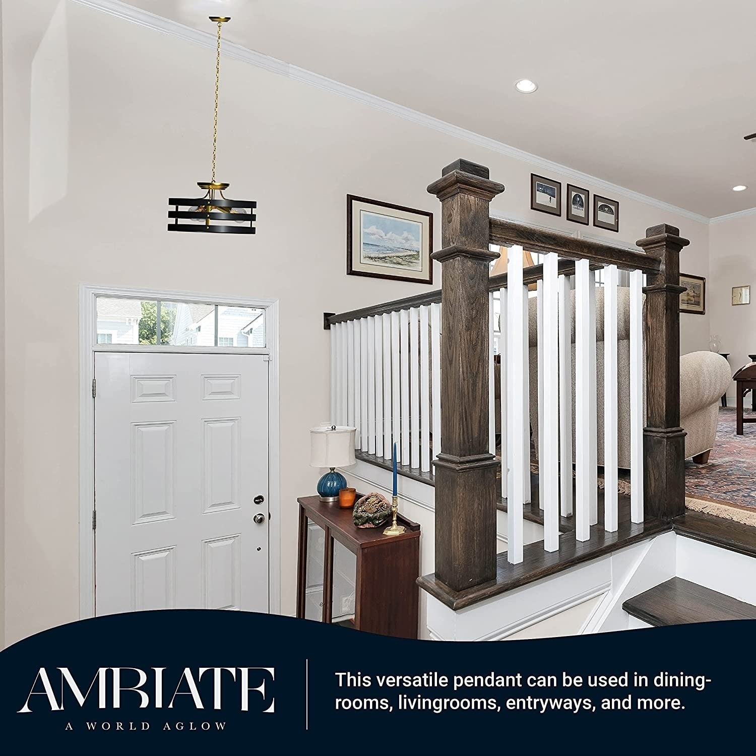 3 light medium pendant light cage pendant light fixture black drum and gold finish hanging light