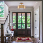 3-Light ceiling light acrylic metal light fixture gold ceiling mount lamp