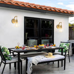 Modern Indoor Wall Lamp Metal Light Fixtures Gold Wall Sconces