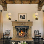 2 Pack wall sconces gold, white wall lighting glass, metal bedroom wall lighting