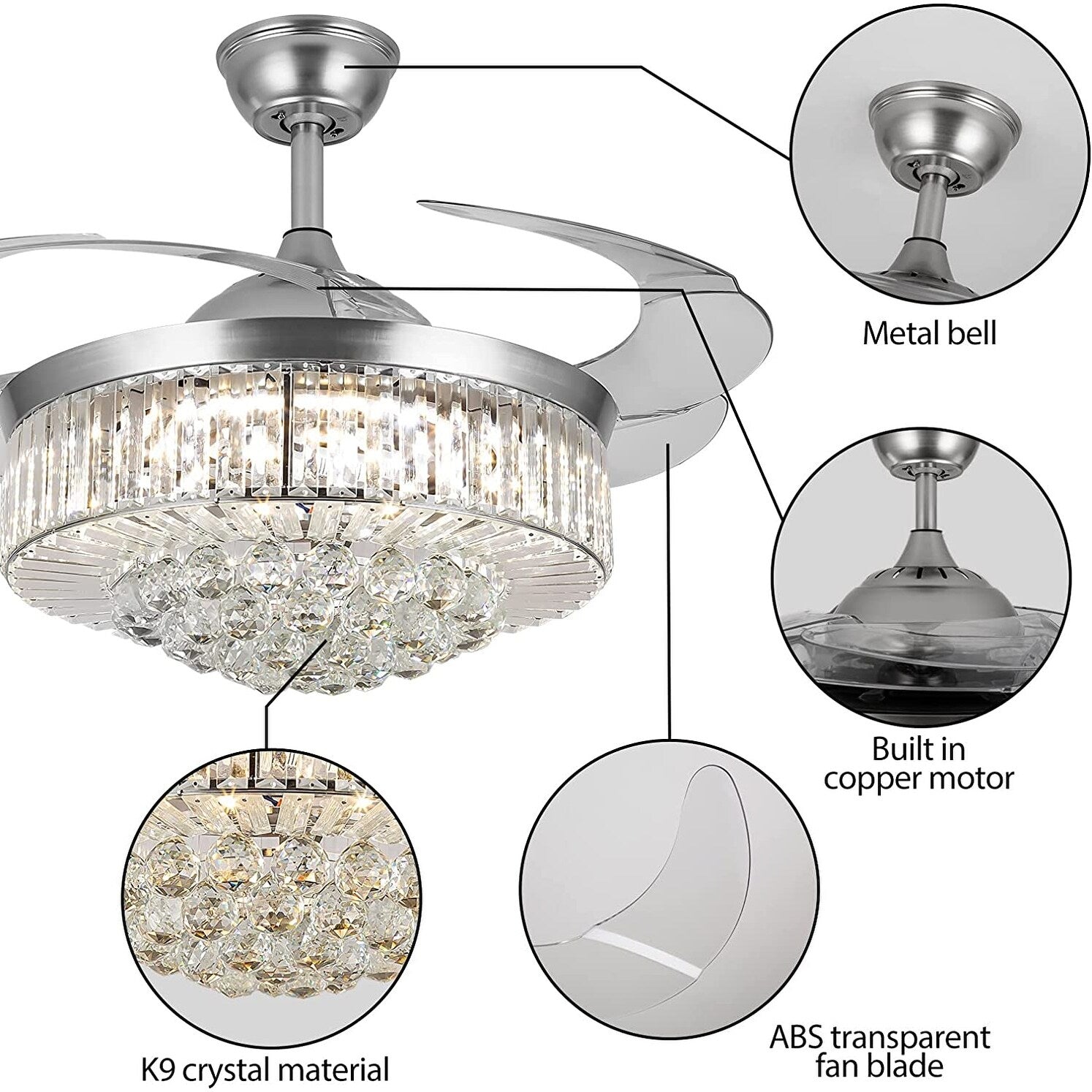 42 inch ceiling fan with lights indoor ceiling light kits with fans and remote control