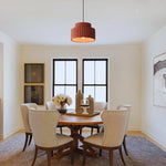 1 light hanging light fixture ‎metal resin modern lights for kitchen ‎orange red pendant lights