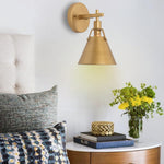 1 Light wall sconces solid gold wall lighting metal bedroom wall lighting