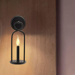 1 light light bulb black light fixtures metal wall light