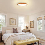 12 inch flush mount light plastic light fixture walnut ceiling light