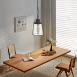 Farmhouse kitchen island light bronze hanging light glass, metal pendant light