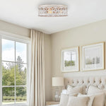 3-Light bulbs light metal ceiling light white light fixture