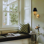 2 Light wall sconce gold/Black wall light fixture copper wall lighting