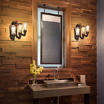 E26 Bulb light bronze ceiling light iron metal wall lamp