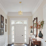 2 Pack hanging light gold kitchen lighting metal  pendant light