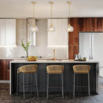 Modern bulbs light matel glass light fixture gold bathroom fixtures light
