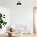 3 light ceiling light acrylic metal light fixture black kitchen light
